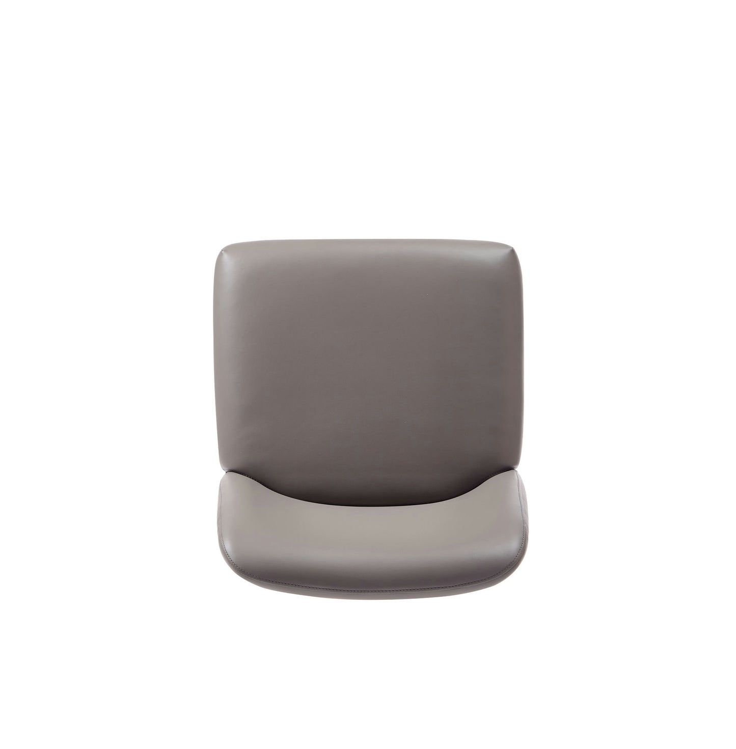 Serena Faux Leather Dining Chair in Grey