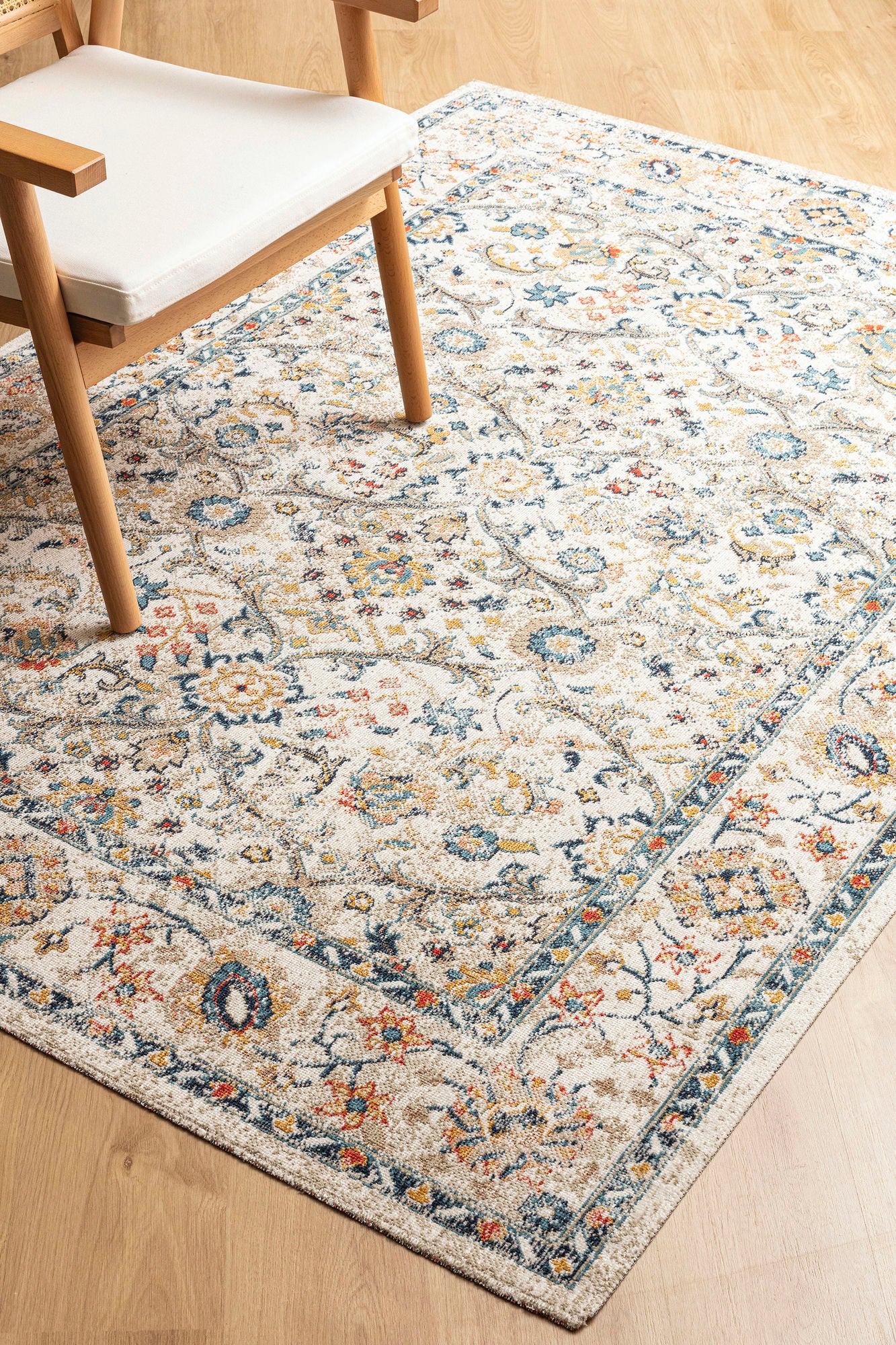 Kaleen Deya Collection DEY01-09 Cream Area Rug 7'10" x 10'2"