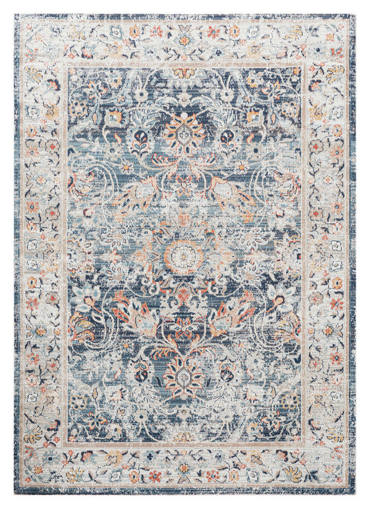 Kaleen Deya Collection Blue Navy Area Rug 7'10" x 10'2"