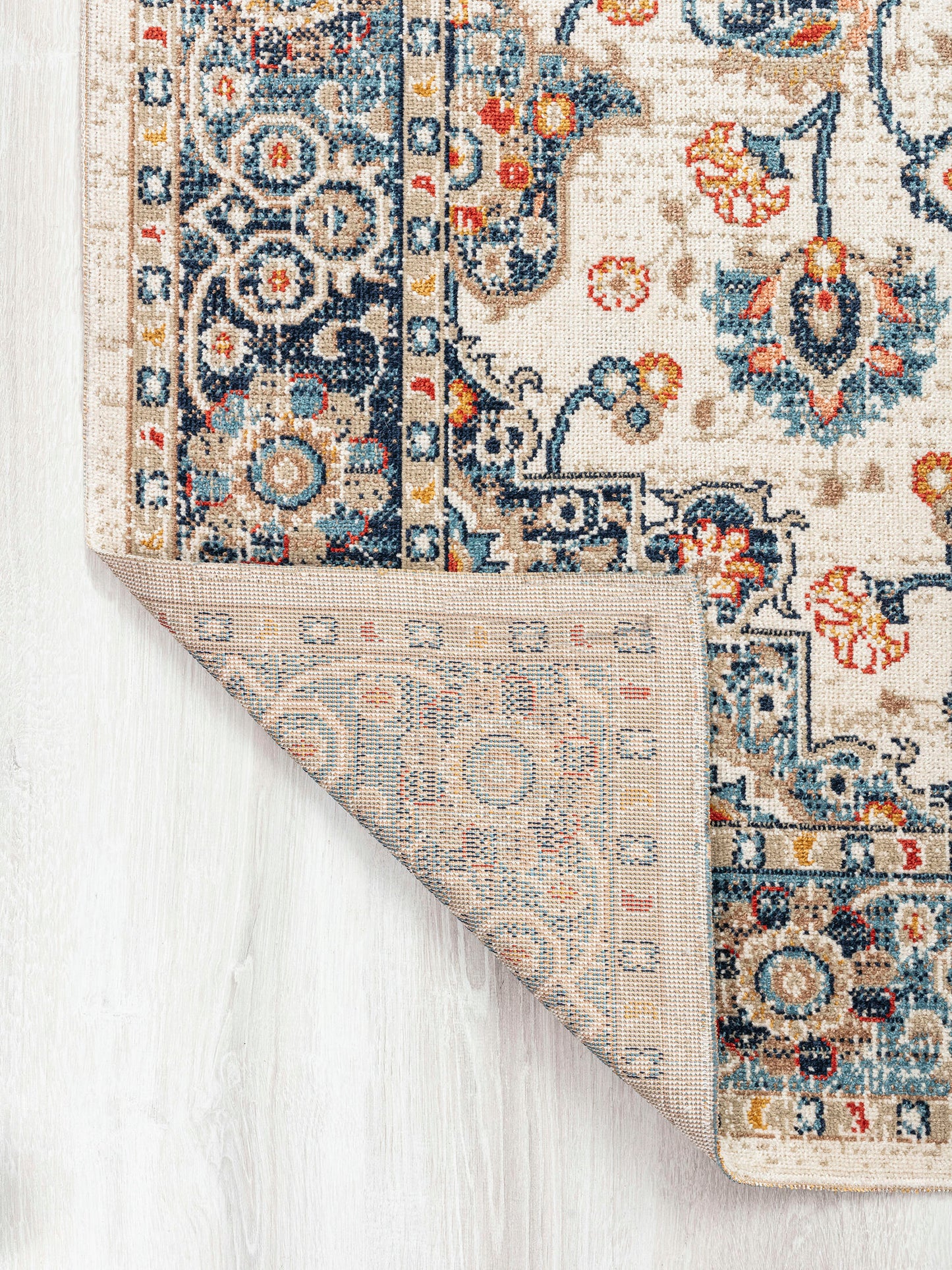 Kaleen Deya Collection Dark Cream Throw Rug 2' x 3'
