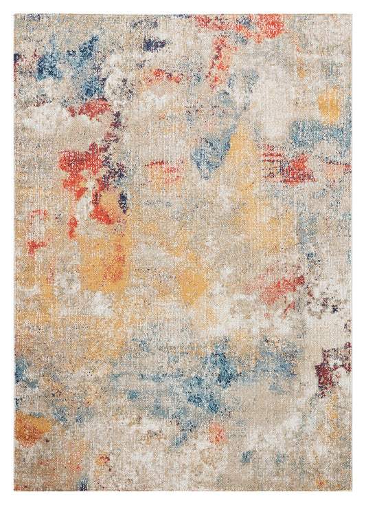 Kaleen Deya Collection Dark Multi Area Rug 7'10" x 10'2"