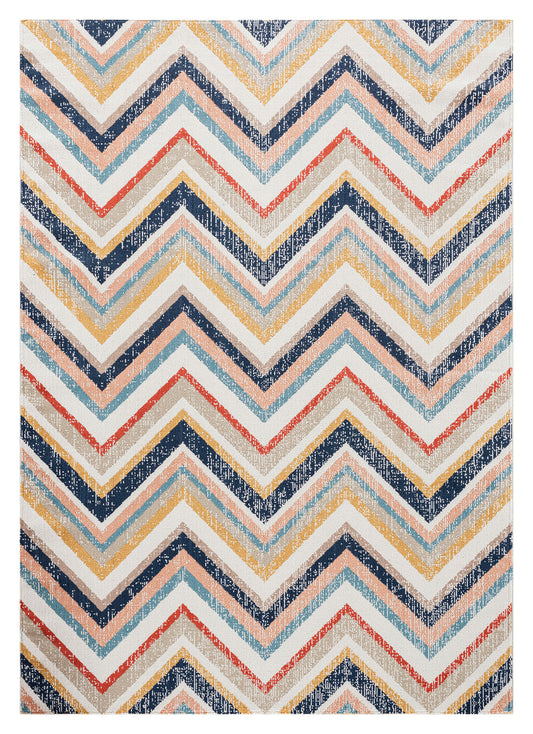 Kaleen Deya Collection Light Multi Area Rug 7'10" x 10'2"