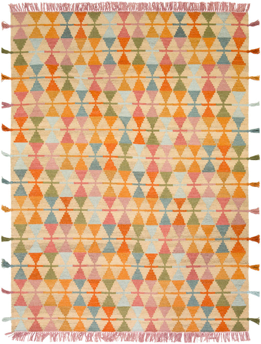 Surya Adia Brick Red Rug 5' X 7'6"