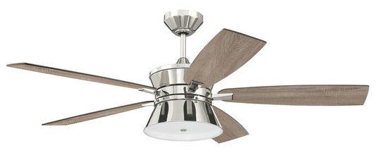 52" Dominick, Nickel Finish, Driftwood/Greywood Blades, WiFi Control