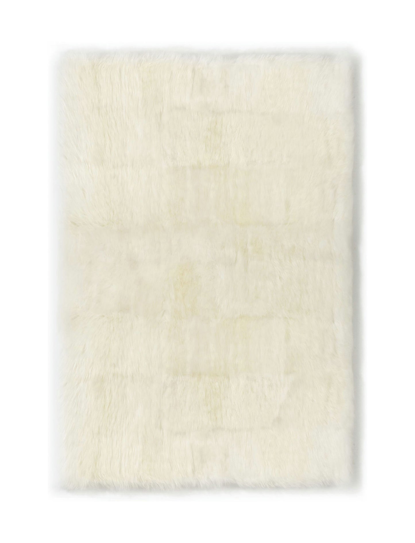 Design Rug Longwool 5X8' IVORY