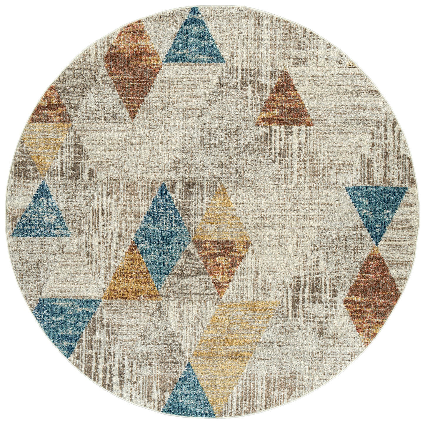 Kaleen Dasha Collection DSH06-01 Ivory Area Rug 6'7" x 6'7"