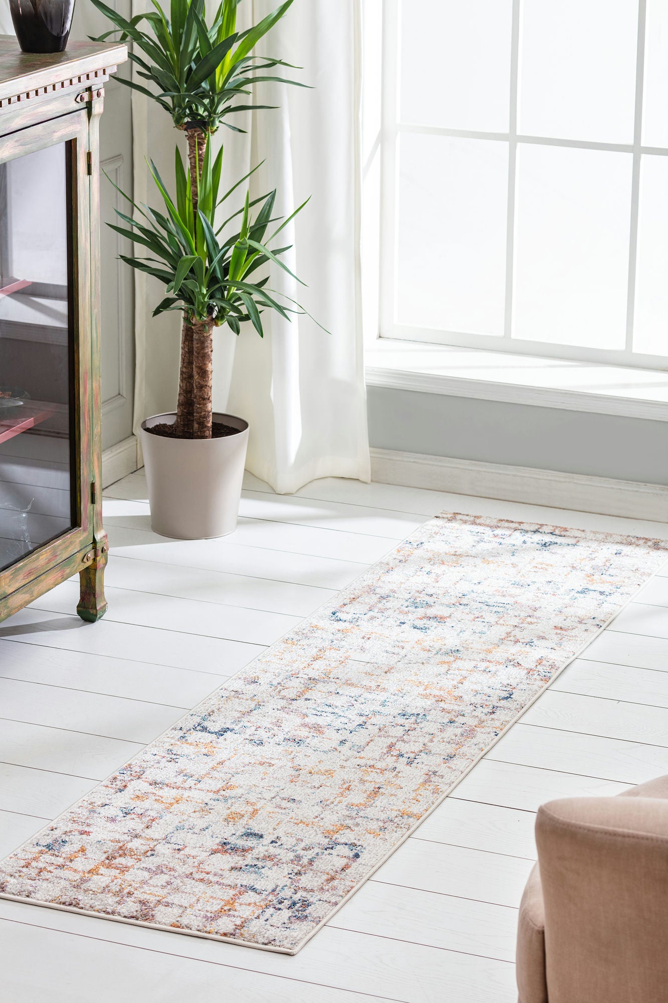 Kaleen Dasha Collection DSH07-01 Ivory Area Rug 9'3" x 12'