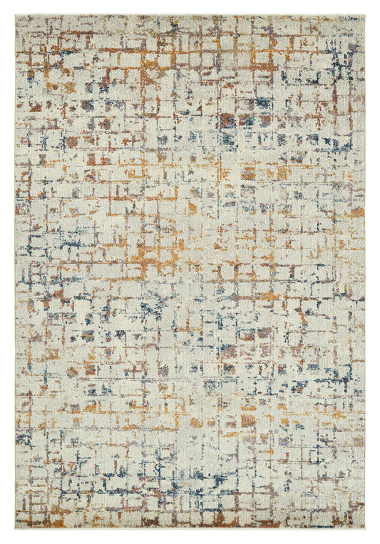 Kaleen Dasha Collection DSH07-01 Ivory Area Rug 5'5" x 7'9"