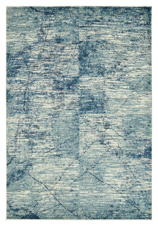 Kaleen Dasha Collection DSH08-17 Blue Area Rug 6'7" x 6'7"