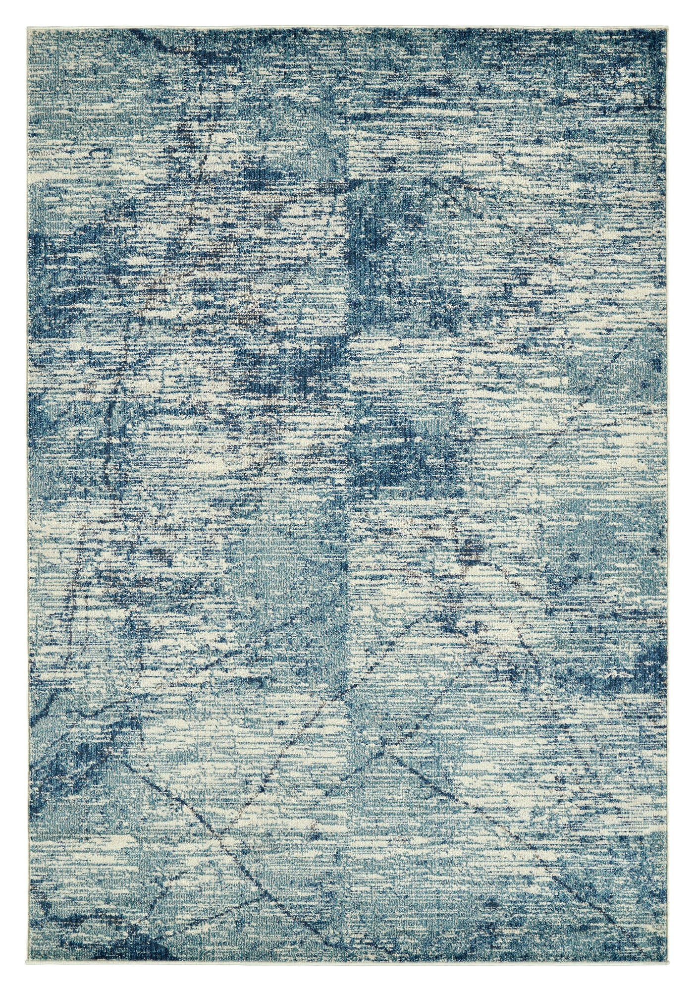 Kaleen Dasha Collection DSH08-17 Blue Runner 2' x 7'6"