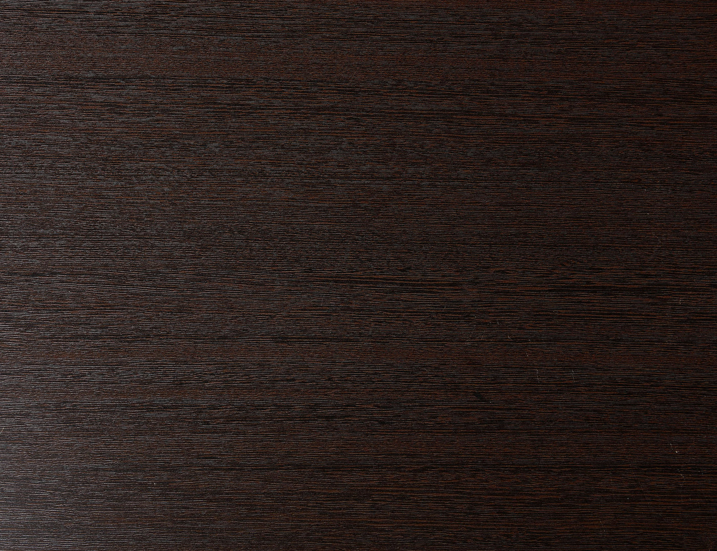 Dark Oak finish computer desk with metal base