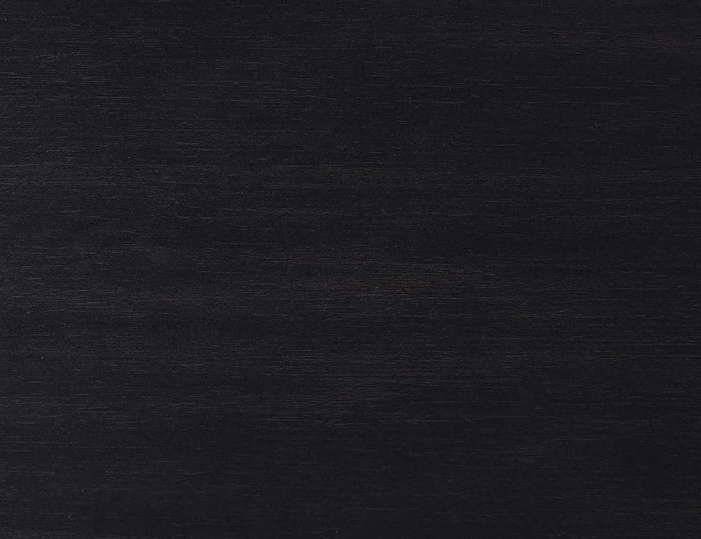 Dark brown finish wood L desk with metal base