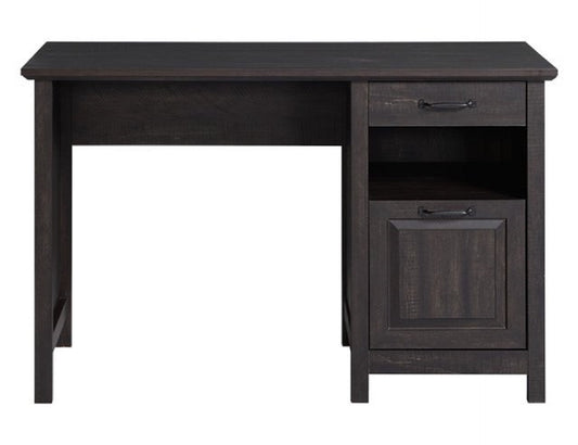 Black Oak Computer Desk