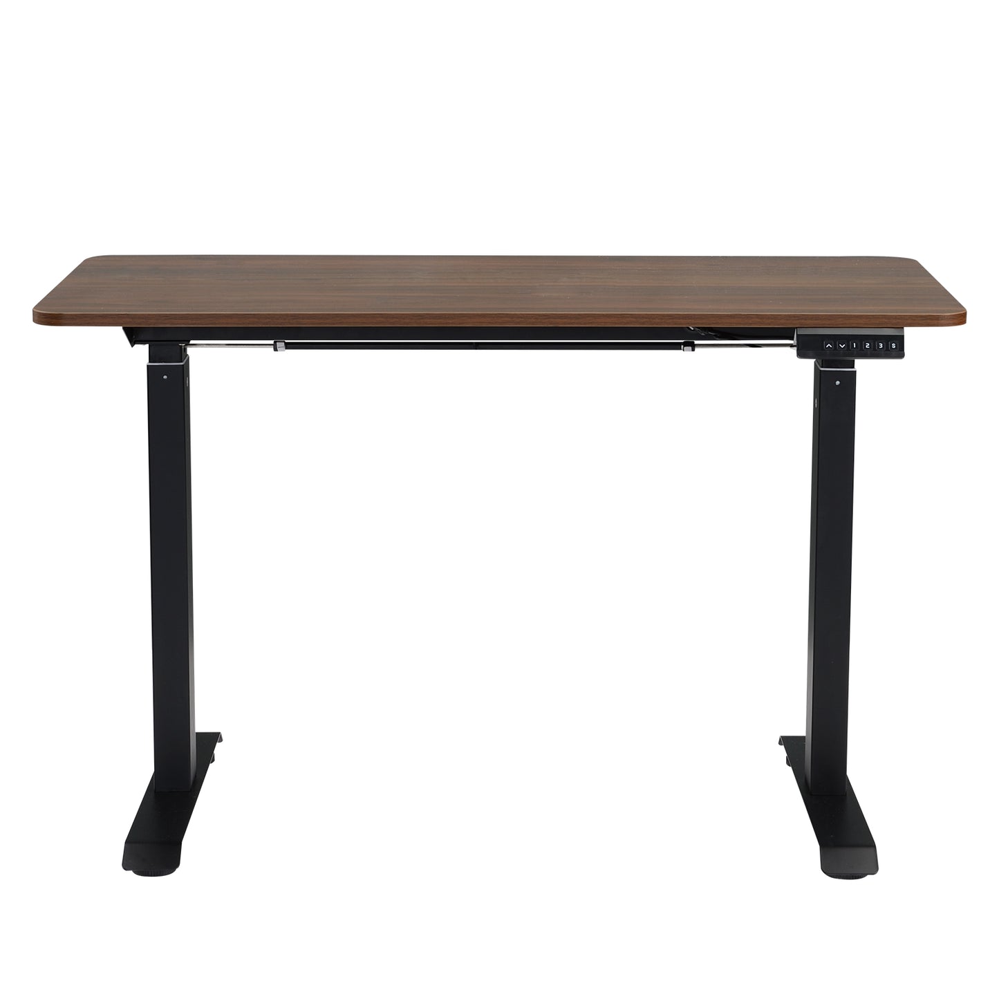 Brown Walnut Electric Standing Desk