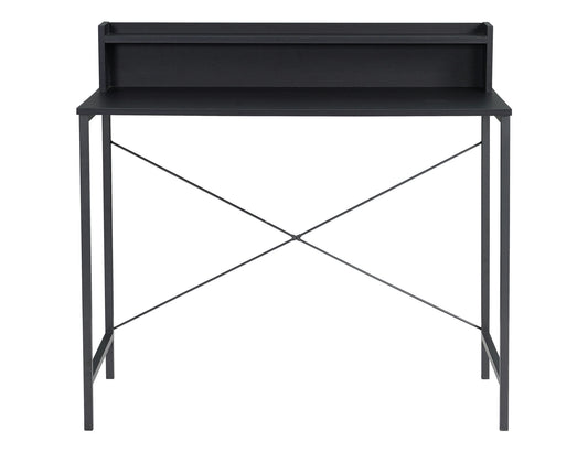 Black Oak Writing Desk with Hutch