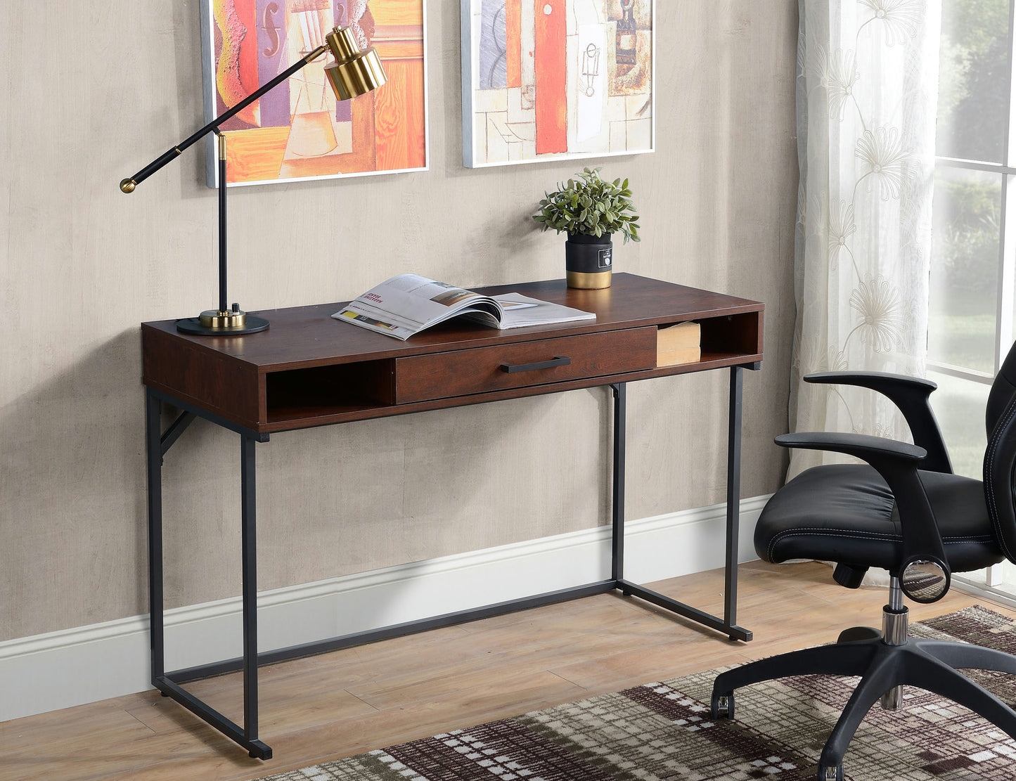 Cherry Writing Desk with Drawer