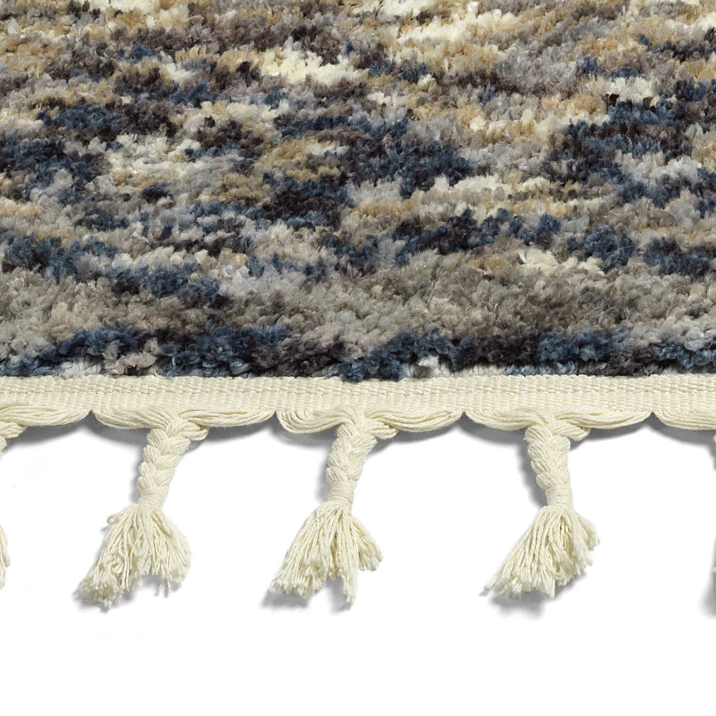 Kaleen Duna Collection Dark Blue Throw Rug 2' x 2'7"