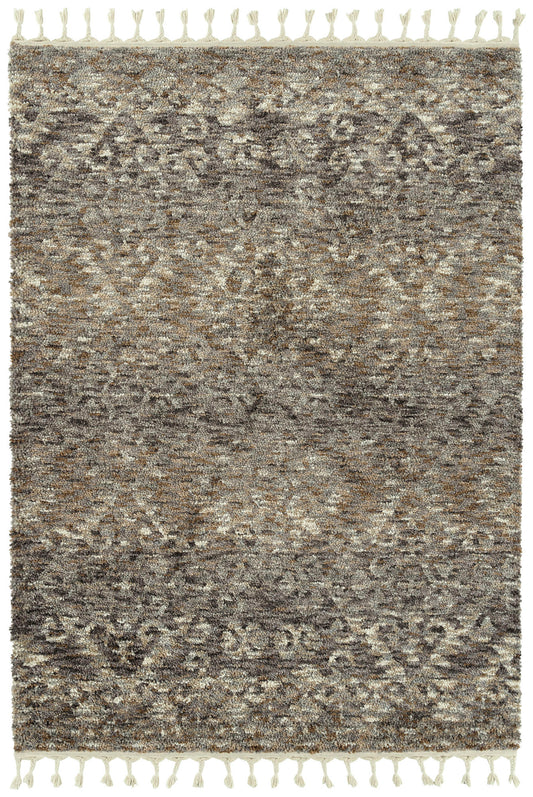 Kaleen Duna Collection Dark Silver Area Rug 9'3" x 12'5"
