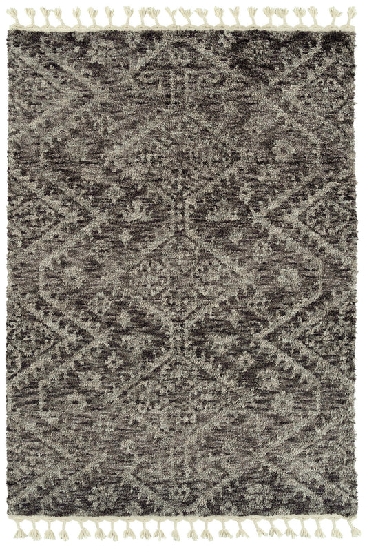 Kaleen Duna Collection DUN04-75 Grey Area Rug 7'10" x 10'