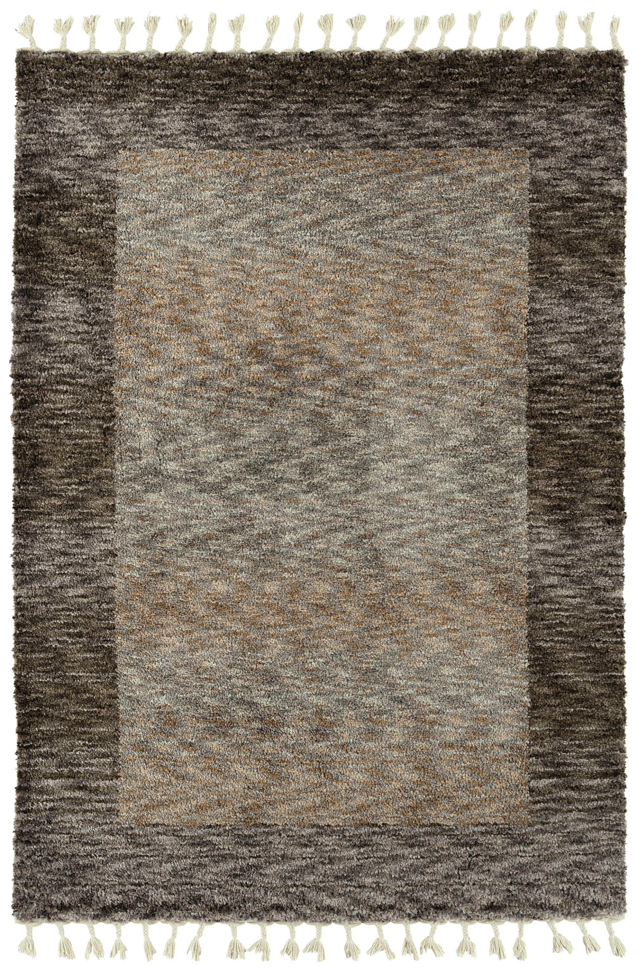 Kaleen Duna Collection Dark Multi Throw Rug 2' x 2'7"