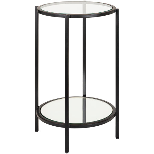 Surya Alecsa Eaa-004 End Table 24"H X 15"W X 15"D