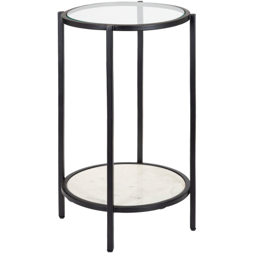 Surya Alecsa Eaa-009 End Table 24"H X 15"W X 15"D