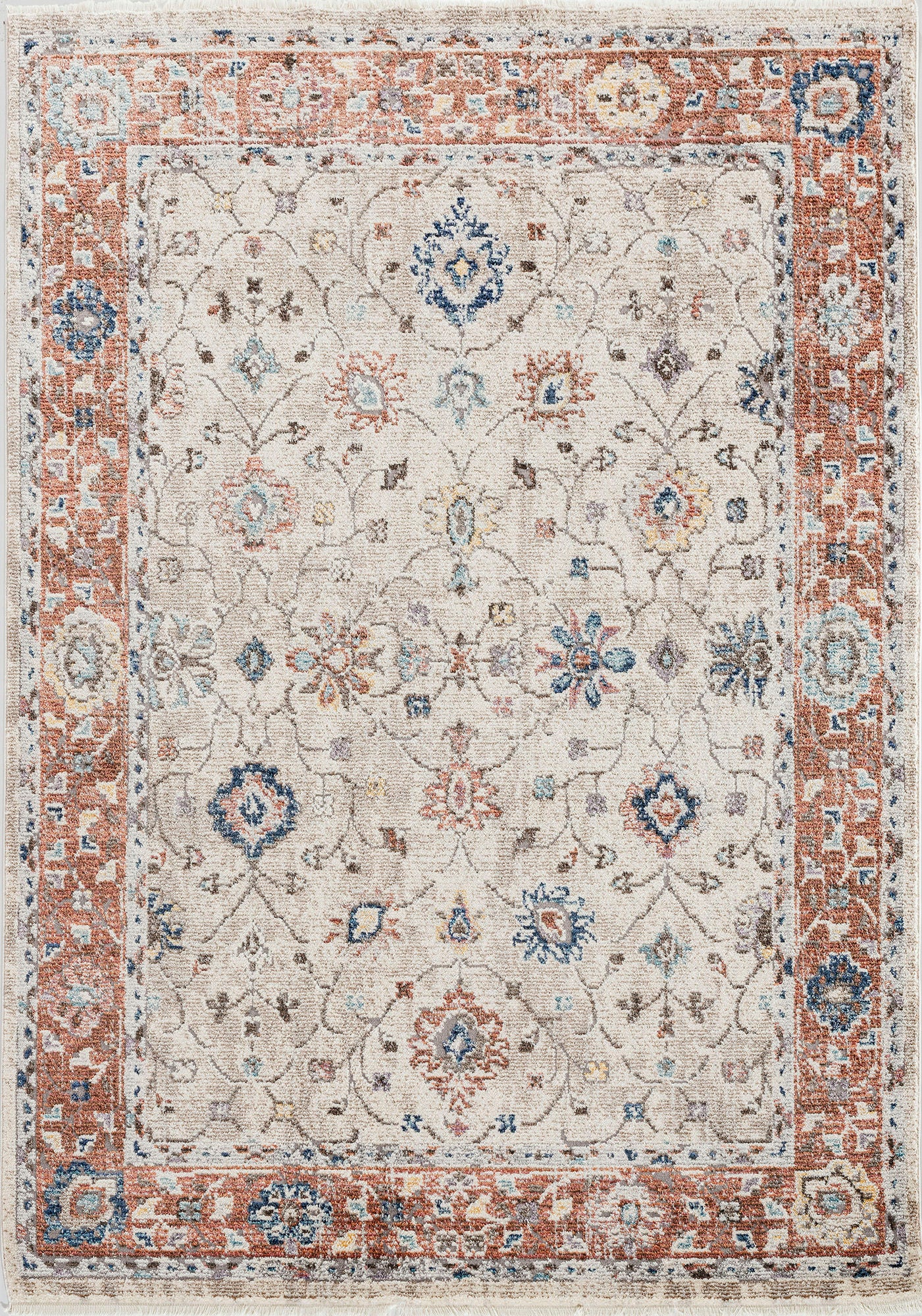 Kaleen Eddison Collection Light Sand Runner 2'7" x 7'6"