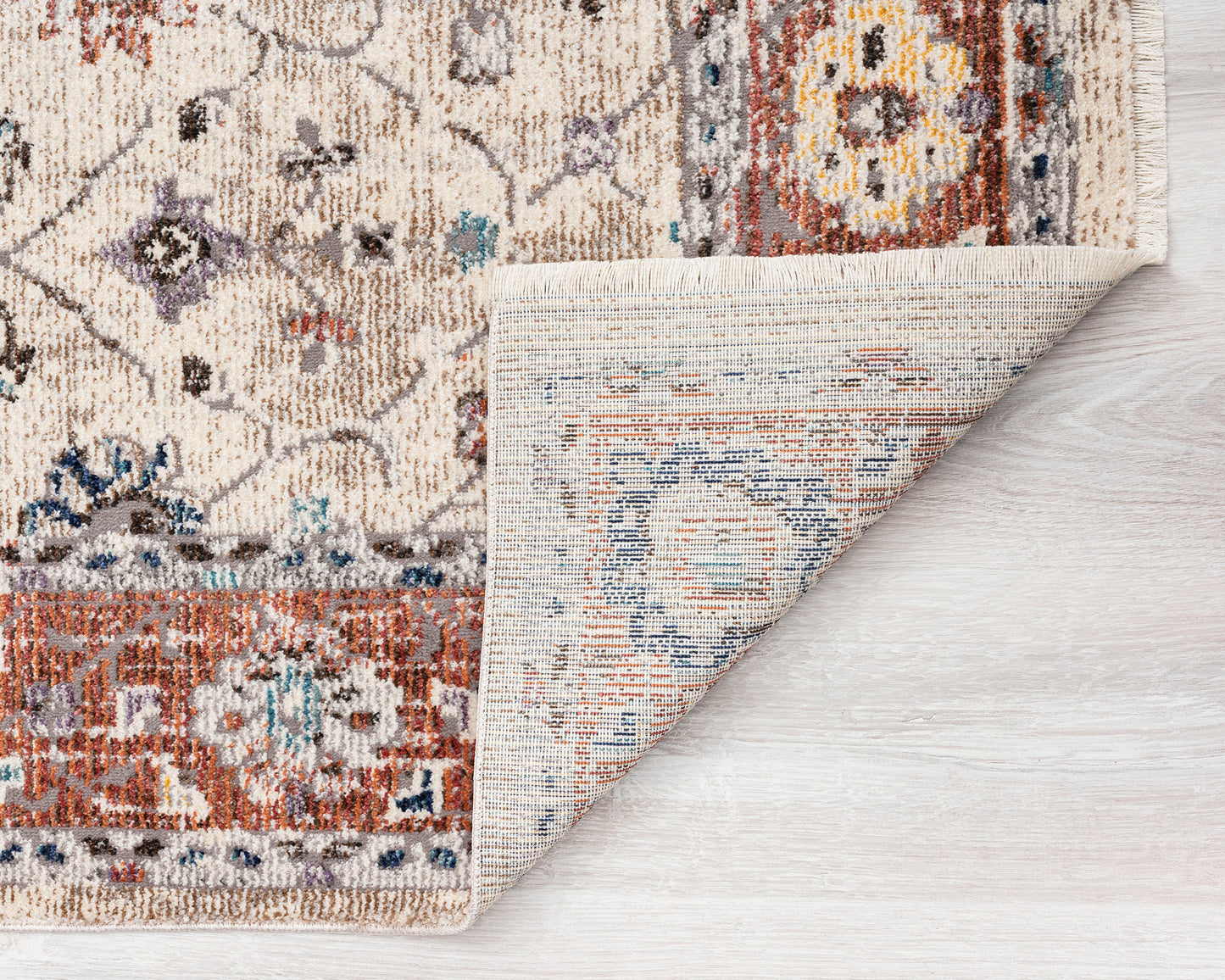 Kaleen Eddison Collection Light Sand Throw Rug 2' x 2'7"