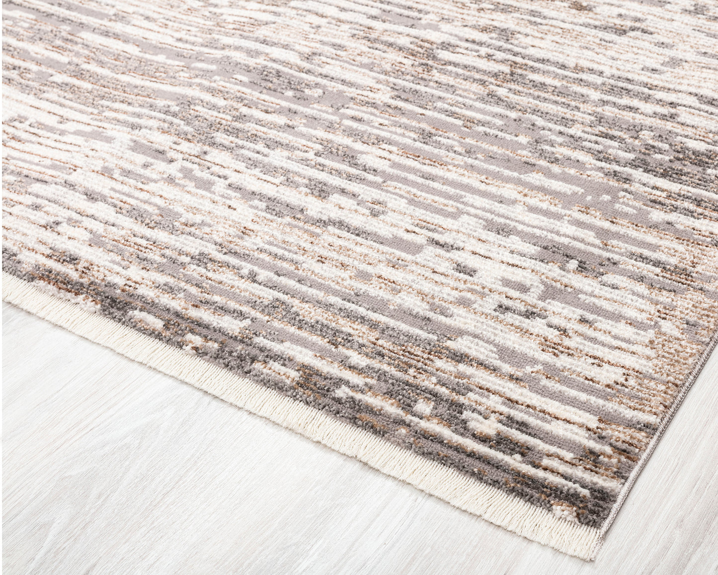 Kaleen Eddison Collection Gray Silver Area Rug 5'3" x 7'3"