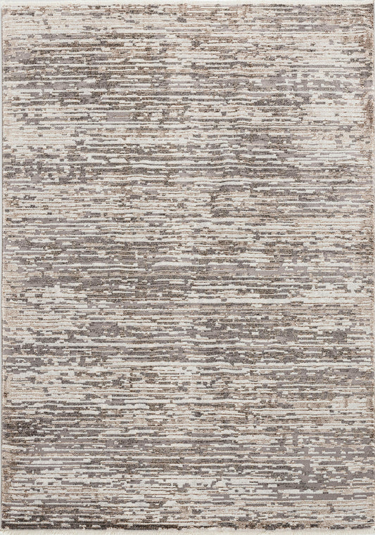 Kaleen Eddison Collection Gray Silver Area Rug 5'3" x 7'3"