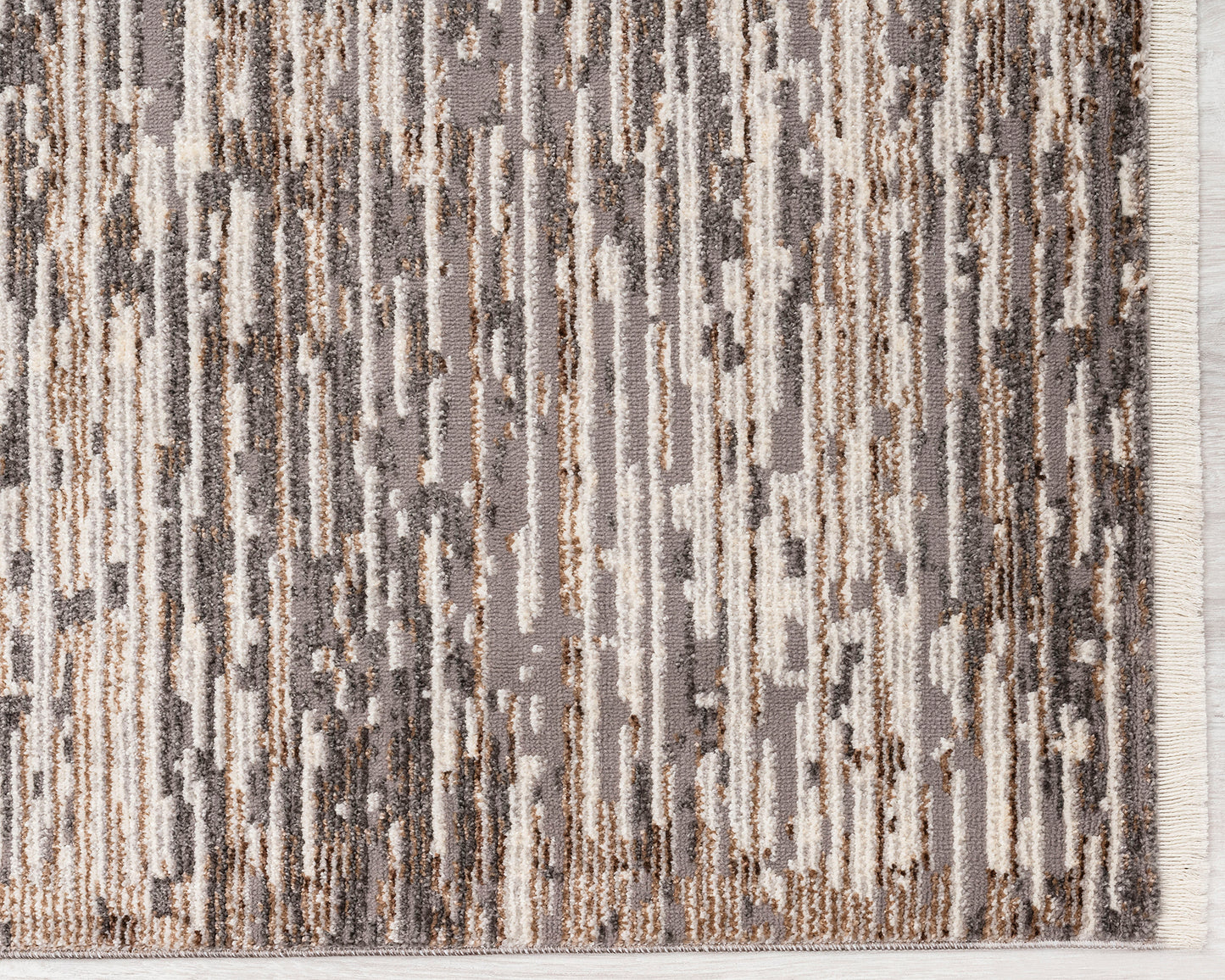 Kaleen Eddison Collection Gray Silver Throw Rug 2' x 2'7"