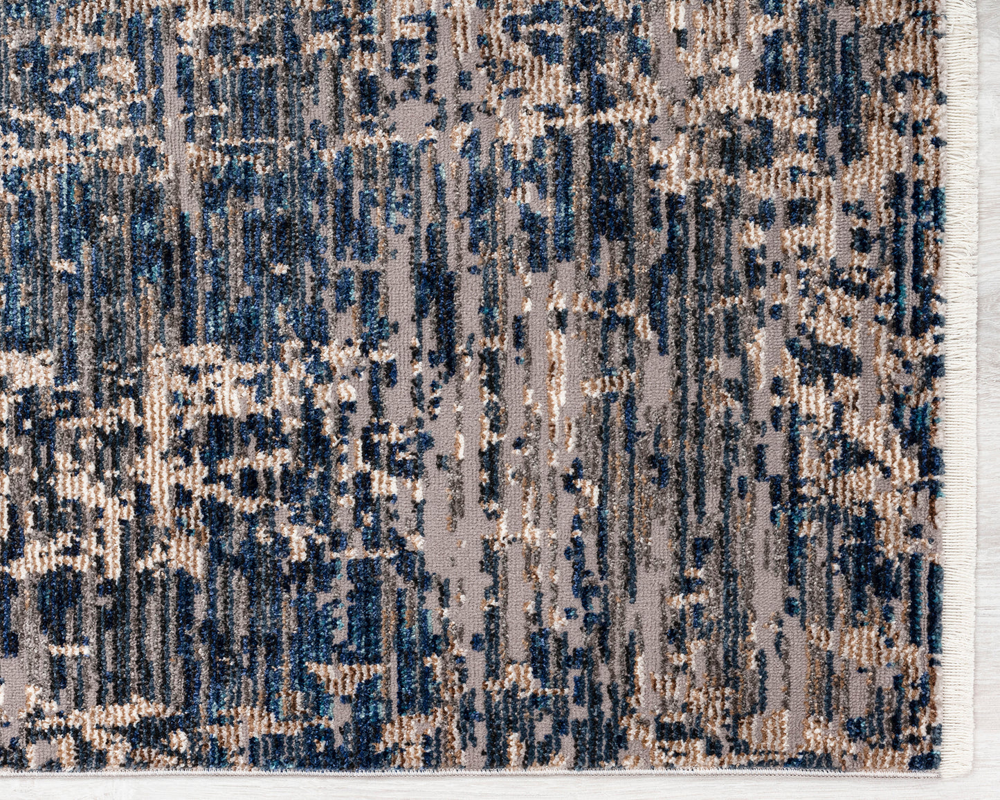 Kaleen Eddison Collection Dark Denim Area Rug 5'3" x 7'3"