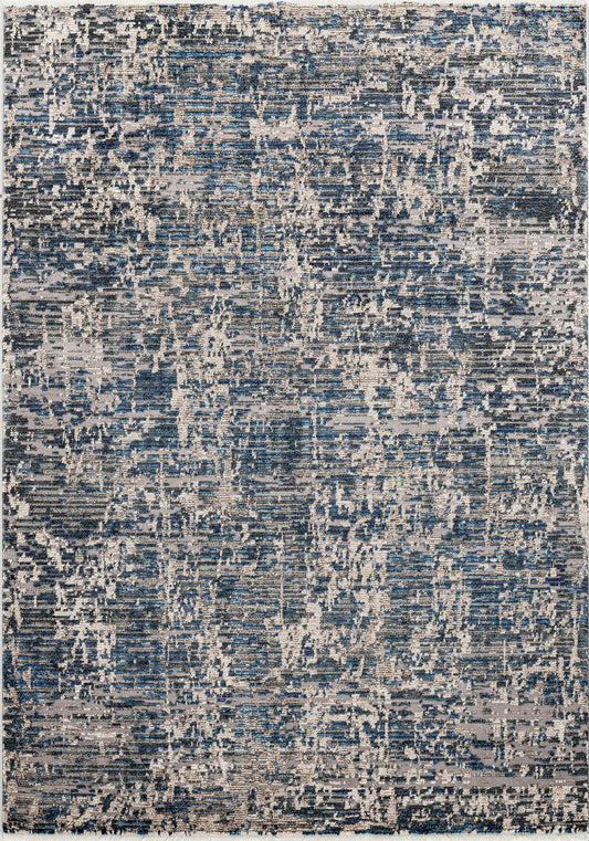 Kaleen Eddison Collection Dark Denim Area Rug 7'10" x 10'