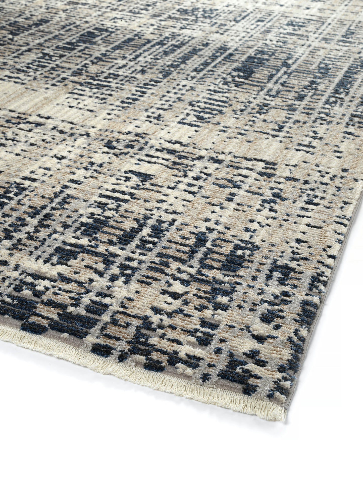 Kaleen Eddison Collection Dark Navy Throw Rug 2' x 2'7"