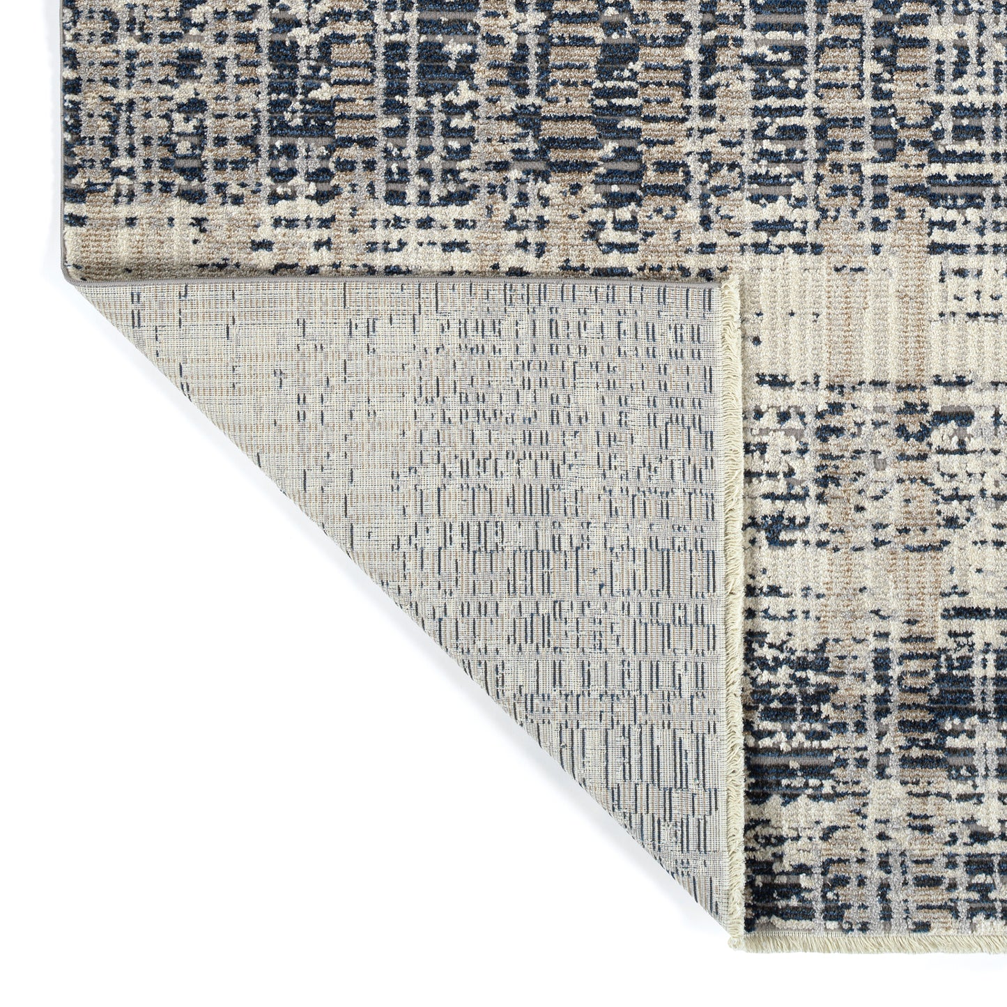 Kaleen Eddison Collection Dark Navy Runner 2'7" x 7'6"