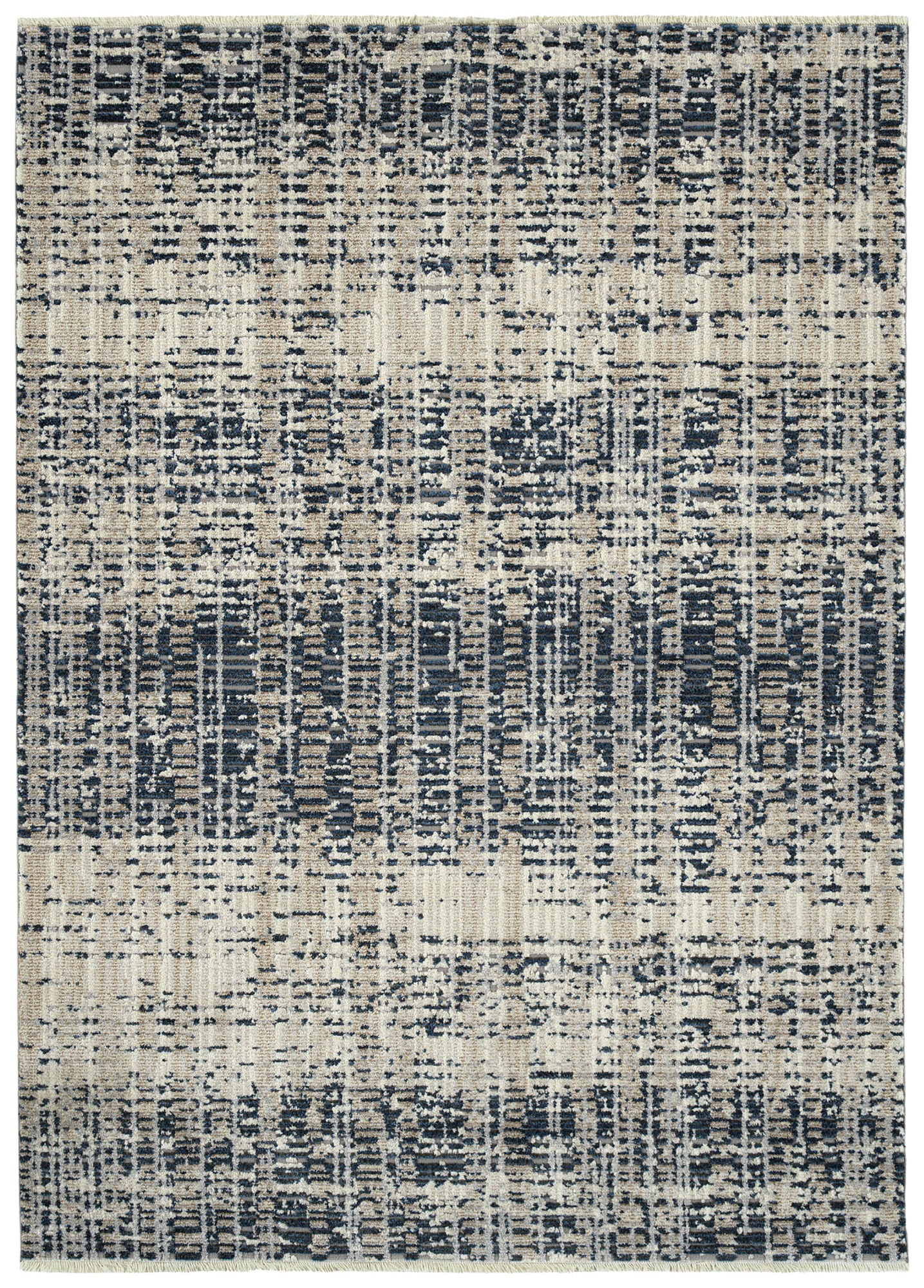 Kaleen Eddison Collection Dark Navy Throw Rug 2' x 2'7"