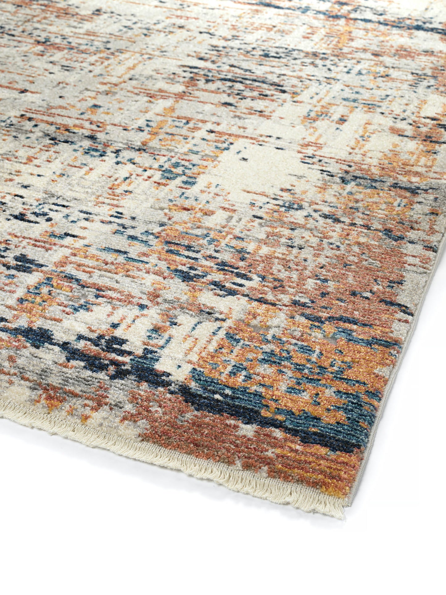 Kaleen Eddison Collection Dark Multi Throw Rug 2' x 2'7"