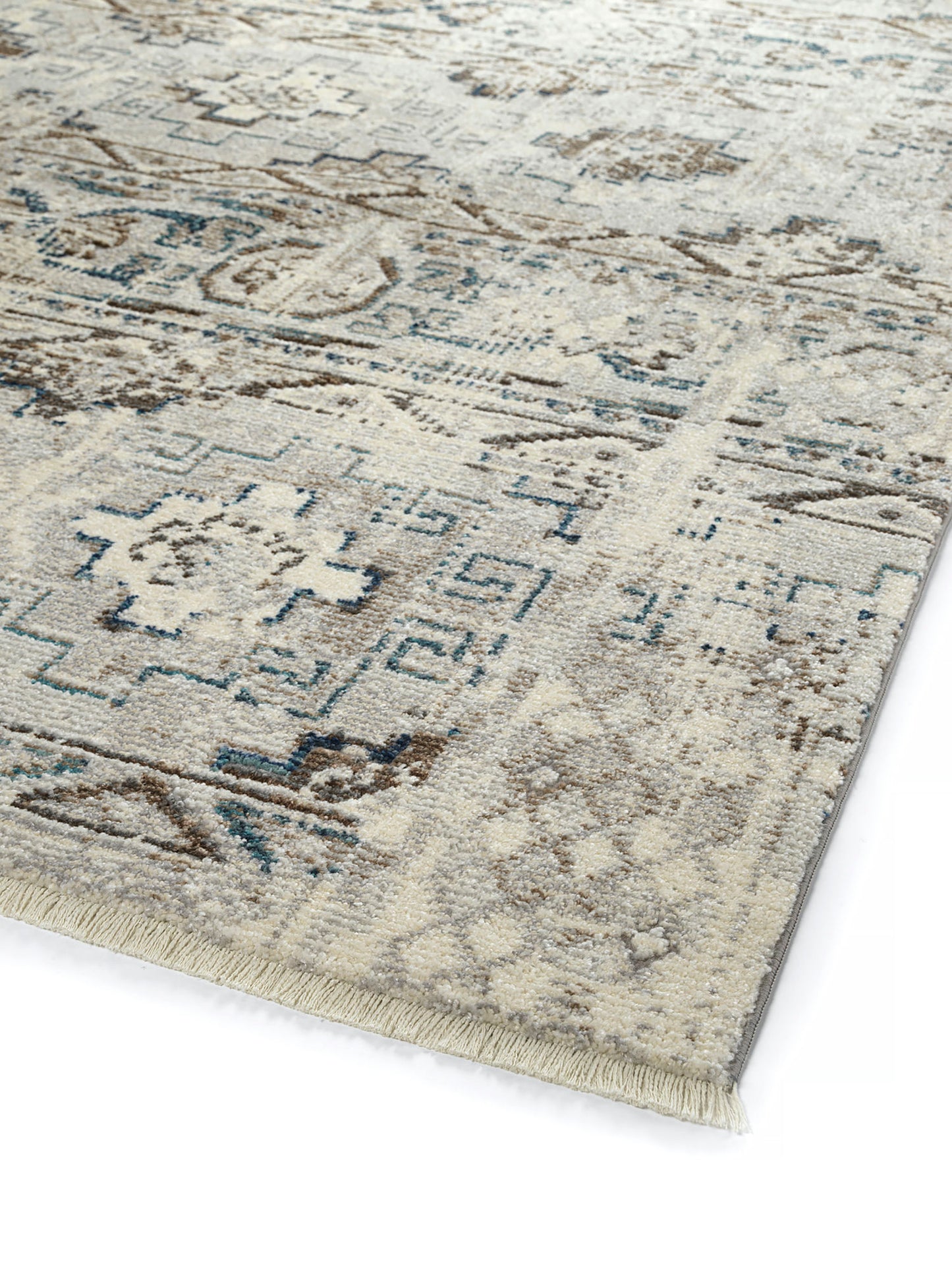 Kaleen Eddison Collection EDN93-01 Ivory Runner 2'7" x 7'6"