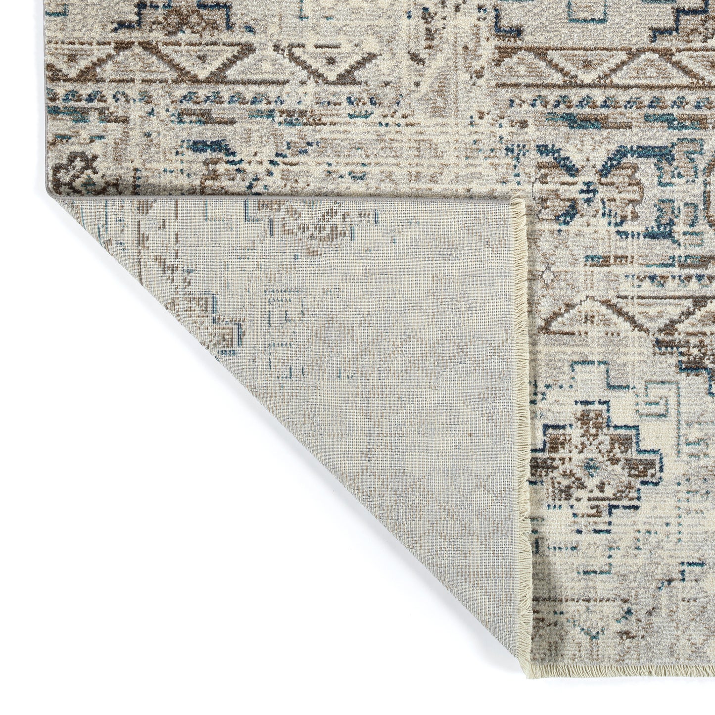 Kaleen Eddison Collection EDN93-01 Ivory Runner 2'7" x 7'6"