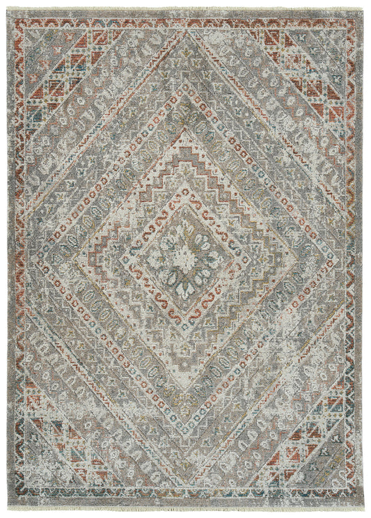 Kaleen Eddison Collection Light Grey Area Rug 9'3" x 12'6"