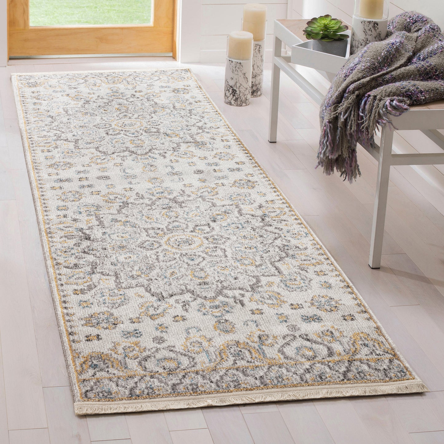 Kaleen Eddison Collection Silver Gray Area Rug 9'3" x 12'6"
