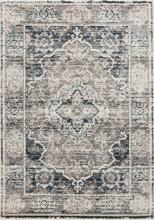 Kaleen Eddison Collection Blue Navy Area Rug 7'10" x 10'