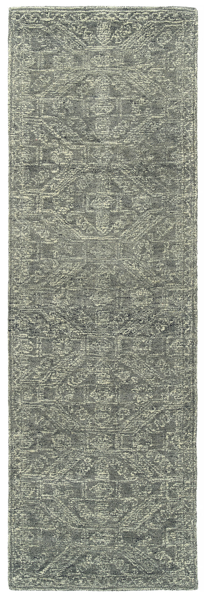 Kaleen Effete Collection Light Sand Throw Rug 2' x 3'