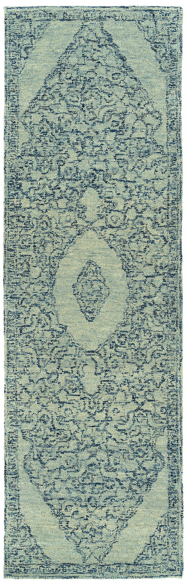 Kaleen Effete Collection Dark Navy Throw Rug 2' x 3'