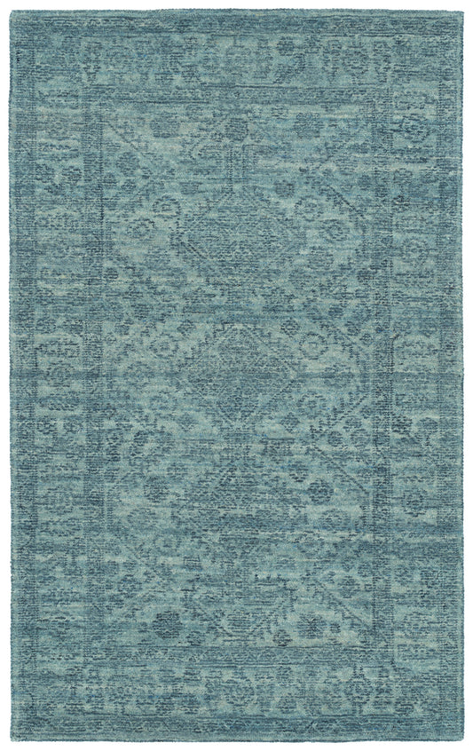 Kaleen Effete Collection Dark Blue Area Rug 8' x 10'