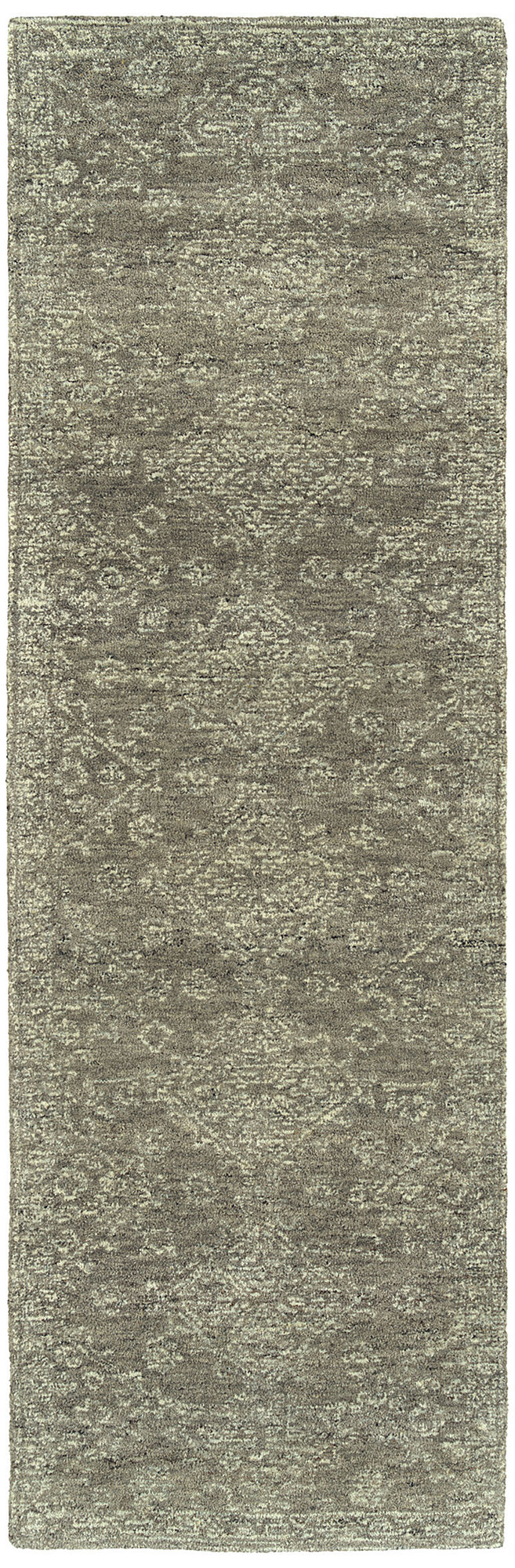 Kaleen Effete Collection Dark Taupe  Runner 2'6" x 8'