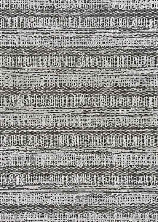 Couristan Everhome Tangent Charcoal-Ivory Rug 9'2" x 12'5"