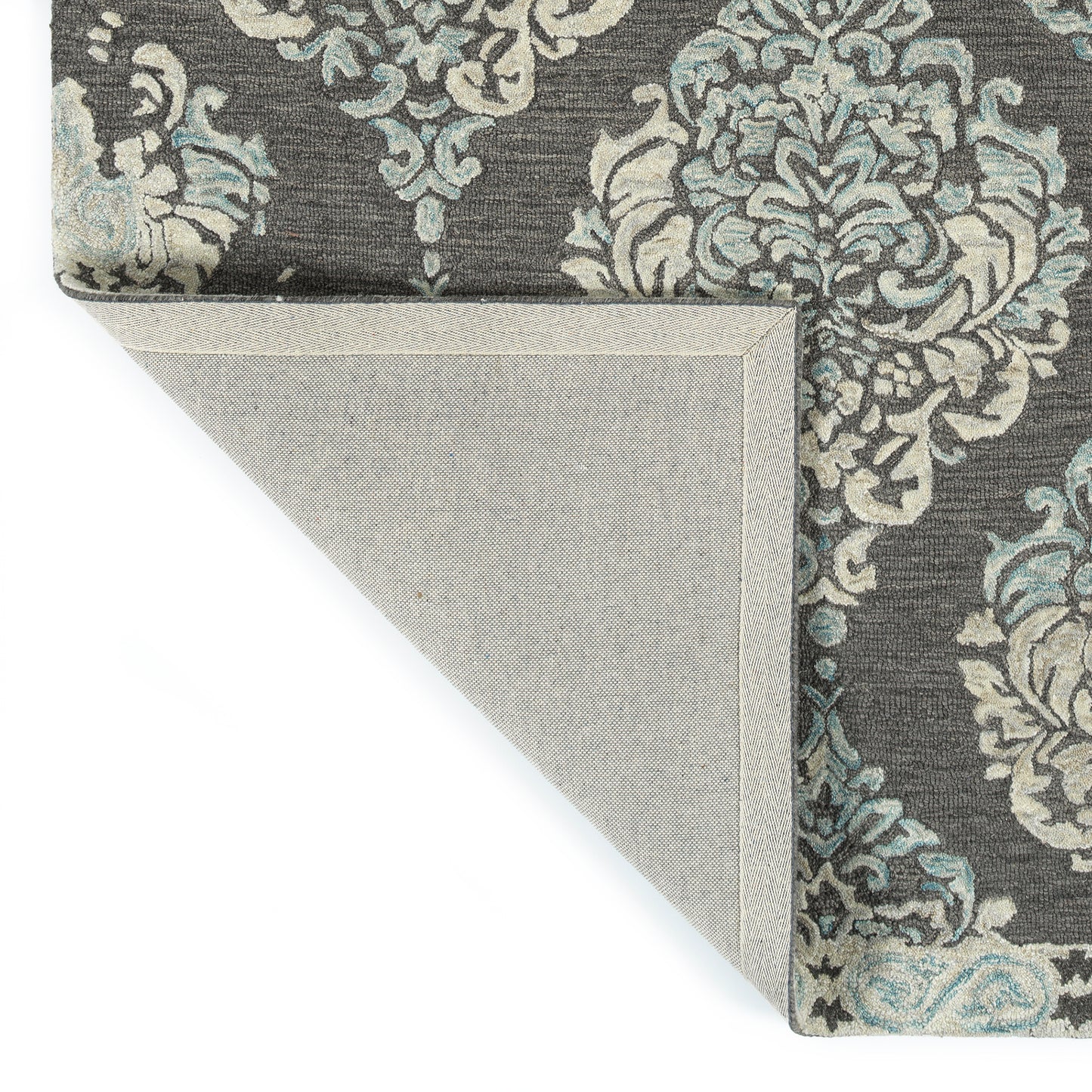 Kaleen Elijah Collection Dark Graphite Area Rug 8' x 10'