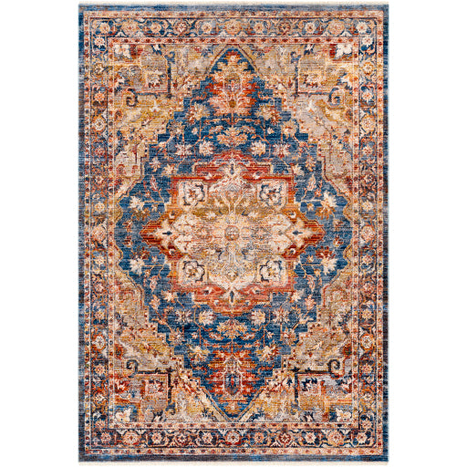 Surya Ephesians Rug 8'10" X 13' (Dark Blue & Denim)