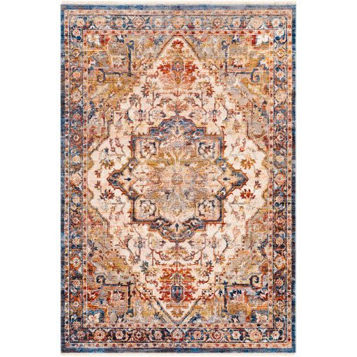 Surya Ephesians Rug 8'10" X 13' In Dark Blue